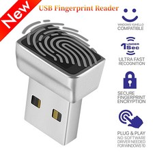 USB 지문 인식 모듈 윈도우 7 8 10 11 헬로용 생체 스캐너 자물쇠 노트북 PC용 잠금 해제, 3)USB to Type C