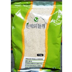 한식품 박피 들깨 1Kg X10 | 들깨가격 들깨가루미역국, 1