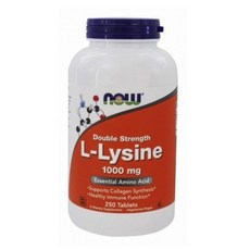 나우푸드 L-리신 1000mg 타블렛, 250개입, 2개