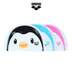 아레나펭귄아레나 실리코팅수모 수영용품 AUAAL52, 검정