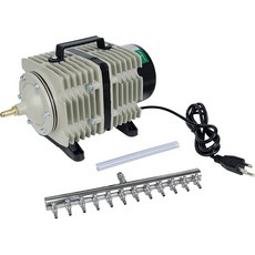 하이드로팜 AAPA25L 액티브 아쿠아 에어펌프 8구 12W 25L 화이트, 112W, 1개