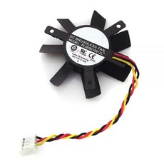 PLD05010S12L 45mm 그래픽카드 MSI GT440 N440GT GT430 콰이어쿨러팬 교체 4핀, 4 Pin