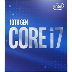 인텔 코어 i710700 데스크탑 프로세서 8코어 최대 4.8GHz LGA 1200 400 시리즈 칩셋 65W BX8070110700 갱신
