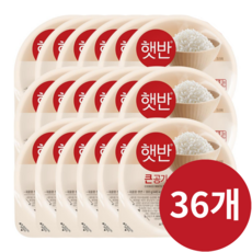  햇반 백미밥 300mg 36개  상품 이미지