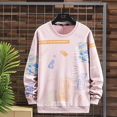 남성 티셔츠 편안한 큰사이즈 빅 Big Size 9xl 8xl 7xl Men Hoodies Streetwear Pullovers [A00163469]