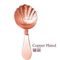칵테일지거 도구 칵테일 바 스프룽 스테인레스 스트레이너 디럭스 스틸, 1개