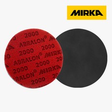 밀카 아브라론 6인치 원형 스폰지 페파 1P 낱개단위 볼링용품, #1000-1P
