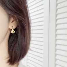 골드모아코인라운드귀걸이