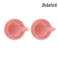 베베락 엘파 실리콘 흡착판 2P, 엘파흡착판(피치핑크2P), 2개