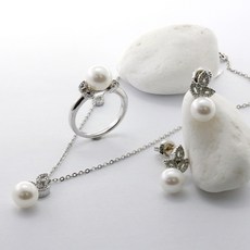 아코야진주예물세트14k8mm