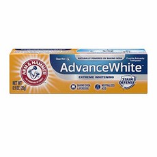 [구매대행] ARM & HAMMER Advance White Baking Soda & Peroxide Toothpaste Extreme Whitening 4.3 oz, 1