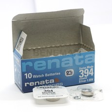 RENATA 스위스 정품 Renata 건전지 시계배터리교체 394(SR936SW) 1개