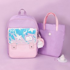 신학기 몰랑 별스타 경량 책가방세트 여아 초등 저학년 입학 선물 백팩 실내화 가방