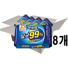 온마음샵 무궁화 살균99%비누 230g 살균 표백 빨래비누 세탁비누, 살균99%비누 230g 8개 살균 표백 빨래비누 세탁비