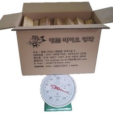 캠핑참나무 미니장작 20cm 15kg 무료배송(16시까지 당일발송), 1개