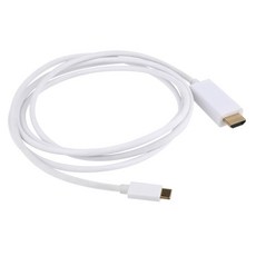 NEXT-2241TCH-WHITE TYPE-C to HDMI UHD 4K 케이블 1.8M색상대백색 케이블 NEXT UHD USB 4K USB H, 1