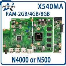 노트북 마더보드 ASUS X543MA F540MA A540MA D540MA X540M N4000 N5000 RAM-2GB 4GB 8GB, [01] 2GB N4000 N5000, 1개