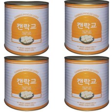 이엔 락교3KG, 3kg, 4개