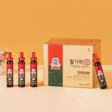 [정관장] 활기력JOY 20ml*30병(600ml)+쇼핑백, 600ml, 1개