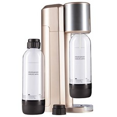 LEVIVO 탄산수제조기 소다메이커 리터evivo 워터 카보네이터 CO² 실린더가없는 물 통풍기 로즈god 로즈God-65883, 단일옵션, 01.CO² 실린더가없는 워터 에어