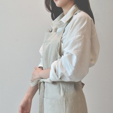 키즈린넨앞치마