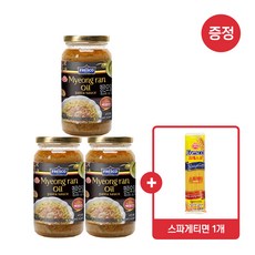[스파게티면 500g 1개 증정] 오뚜기 프레스코 명란오일 파스타소스 380g 3개