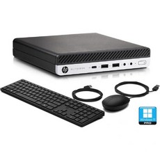 HP 에이치피 EliteDesk 800 G5 고성능 Mini PC Desktop 데스크탑 pc Compute Core i79700T 최대 4.8GHz 16GB DDR4 512G - i79700