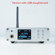 하이엔드 듀얼 오디오 디코더 DSD512 무손실 디코딩 지원 블루투스 5.1 애호가 384KHz 32 비트 IIS 입력 ES, AC 100V-240V 2, 04 AC 100V-240V - zendacv2