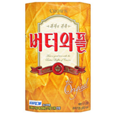 크라운 버터와플 135g 15개, 225개
