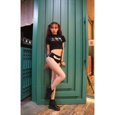 폴 플라이 팔색조 왈츠 댄스 의상 봉 입문 연습 복 2019년 ds공연복 여클럽 바, 옵션02