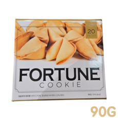 포츈쿠키 버터향 FORTUNE cookie 90g, 1개