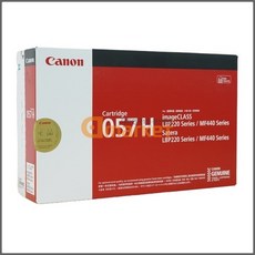 Canon 정품토너 CRG-057BK H 검정 LBP228x 10K LBP223dw, 단일 수량, 단일 색상
