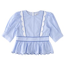  [리틀그라운드]테일스쿱(SK)TS-달리아블라우스 74124-310-71 24SS  상품 이미지