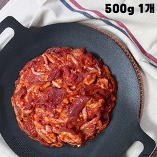 (특가할인) 달수오리주물럭 당일제조발송 국내산고춧가루사용 오리불고기 총 1.5kg 3개 500g 상품 이미지