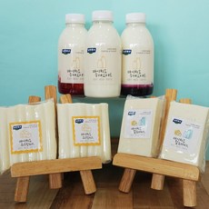 선물 세트B 국산원유 와인안주 수제요거트 할로미치즈 스트링치즈 다올목장, 1개