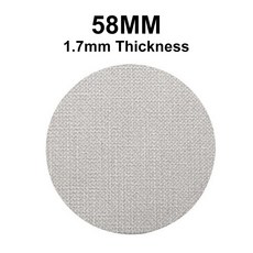 51/54/58mm 재사용 가능한 커피 필터 스크린 방열 메쉬 스테인레스 스틸 디스크 에스프레소 기계 만들기, 1개