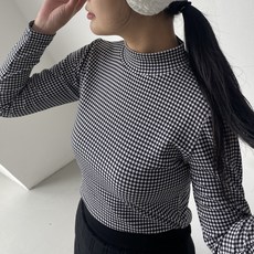 여성 반목 골프웨어 긴팔 봄 가을 티셔츠 이너웨어 간절기 폴라