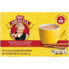 네슬레 아불리따 Abuelita 멕시코 스타일 인스턴트 핫 초콜릿 믹스, 227g, 8개