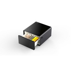 스마트 커피 테이블 거실 냉장고 커피 테이블 거실 테이블 사이드 테이블 다과차상 개다리찻상 냉장고사리 냉장고 미니냉장고 빙수기기 슬러시기계가정용 화장품냉장고 무소음화장품냉장고, 짙은 회색
