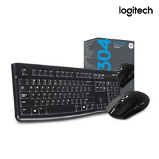 로지텍 K120 NEW + G304 정품 박스 키보드세트, K120+G304 블랙