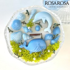 바다 소이 캔들 만들기 세트 DIY 키트, 핑크샌즈, 1개