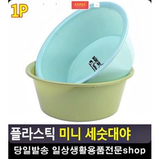 족욕 좌욕 플라스틱 미니 세숫대야 유아욕조 욕실악세사리 아파트화장실