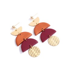 유색수제귀걸이