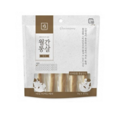 브리더랩 반려동물 월간통살 황태 스틱타입 간식 20g x 30p, 닭+황태(고단백질+저지방), 600g, 1개 - 월간통살