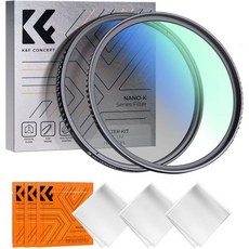 KF 컨셉 77mm UV CPL 렌즈 필터 키트 18개 코팅 원형 편광자 MC 자외선 차단 세트 카메라 K-시리즈용, 1개