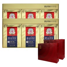 정관장 홍삼대보 프리미엄 40mlX30포X2개+쇼핑백X2장, 단품, 단품