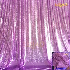 생일 파티 벽장식 배경장식 소품10x10FT 핑크 골드 샴페인 스팽글 패브릭 배경 사진 스튜디오 크리스마스 장식 웨딩 사진 부스, 4 피트 x6FT-120x180cm, 라벤더