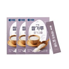 (백화점배송) 베베쿡 유기농 쌀가루 중기2 3개 (25g x 30포) 1173103 - 베베쿡