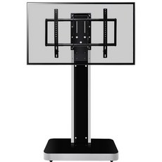TV스탠드 모니터거치대/ LX-5000NS (실버) 엔산/ 40~75인치/ 삼성 LG 중소 TV호환 스탠드/ 아이엠로지텍