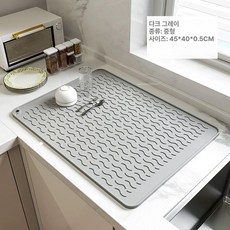 실리콘 드라잉매트 고온에 강한 드라잉 물빠짐 드라잉, 중 고급 40x45cm, 1개